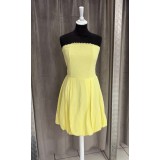 ROBE ARITA  JAUNE GAZE DE COTON TU
