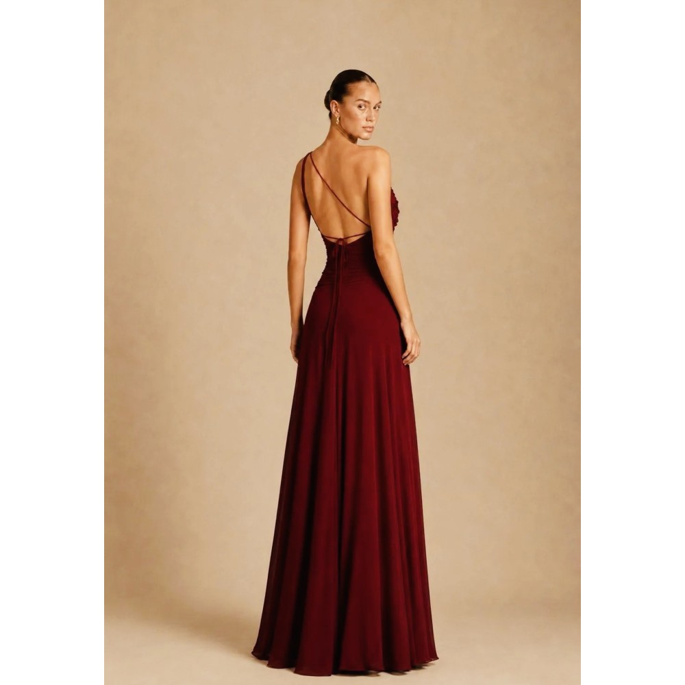 ROBE TESSA BORDEAUX