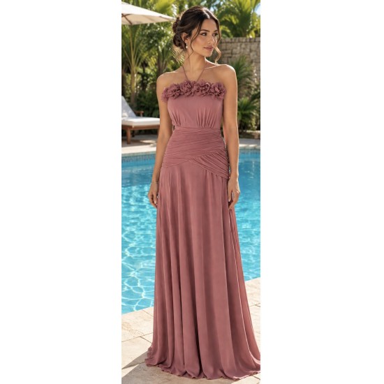 ROBE MARIA VIEUX ROSE