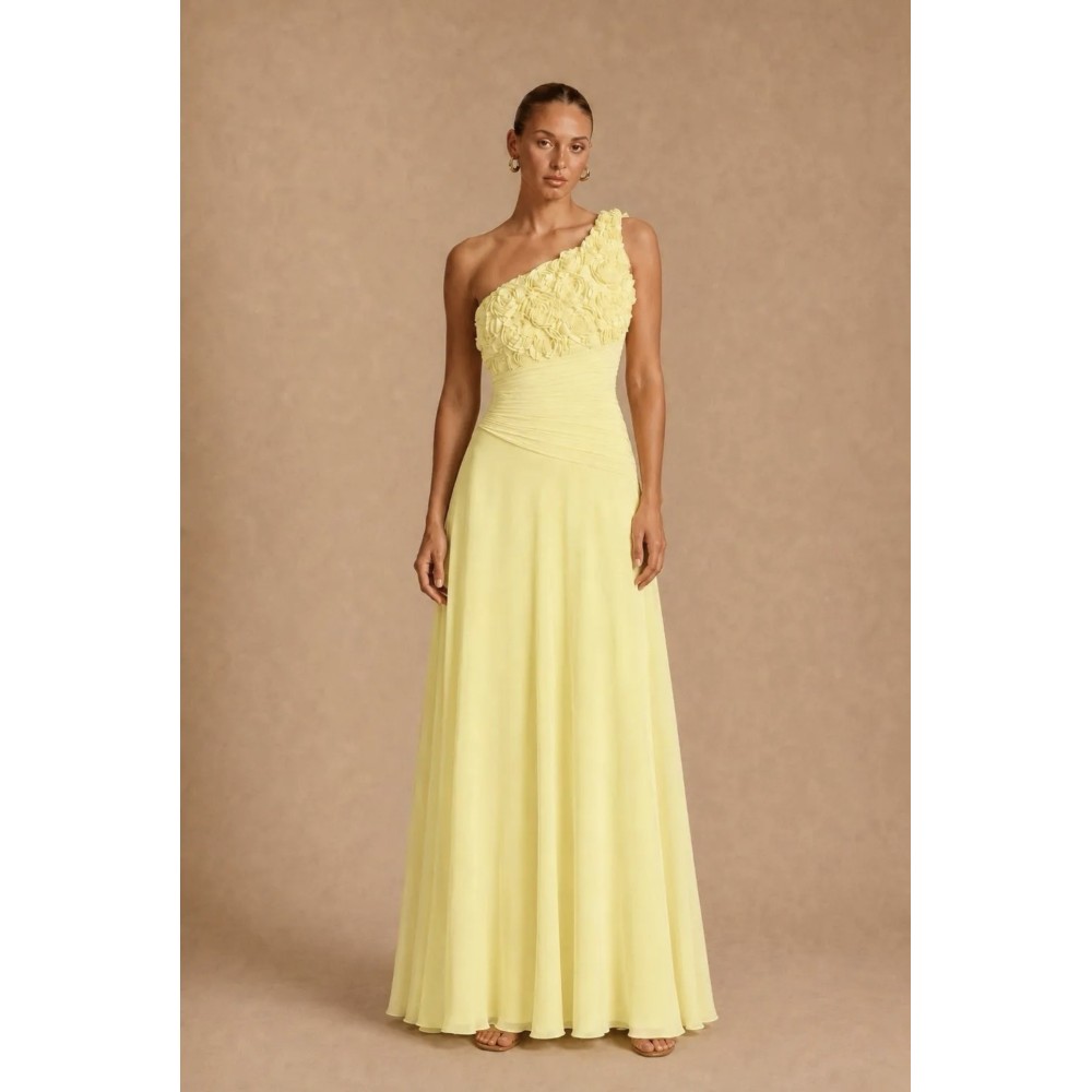 ROBE TESSA JAUNE