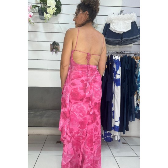 Robe longue avc son dos nu – Robes femme à La Réunion | K’Priss D’amanda