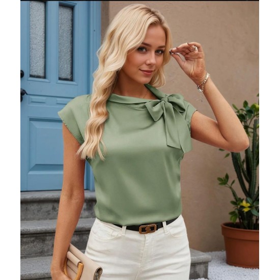 Haut satiné fluide – Hauts femme à La Réunion | K’Priss D’amanda