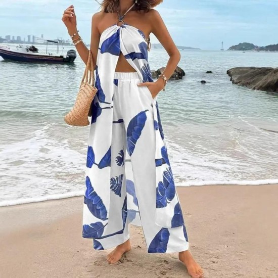 Ensemble pantalon fluide dos nu – Ensembles femme à La Réunion | K’Priss D’amanda