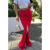 Jupe longue fendu devant – Jupes femme à La Réunion | K’Priss D’amanda