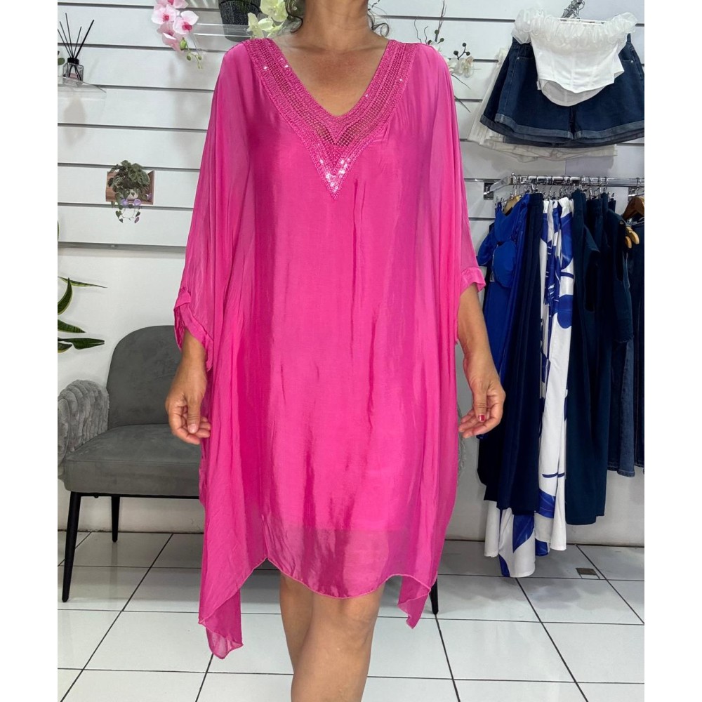 Robe papillon soie et viscose – Robes femme à La Réunion | K’Priss D’amanda