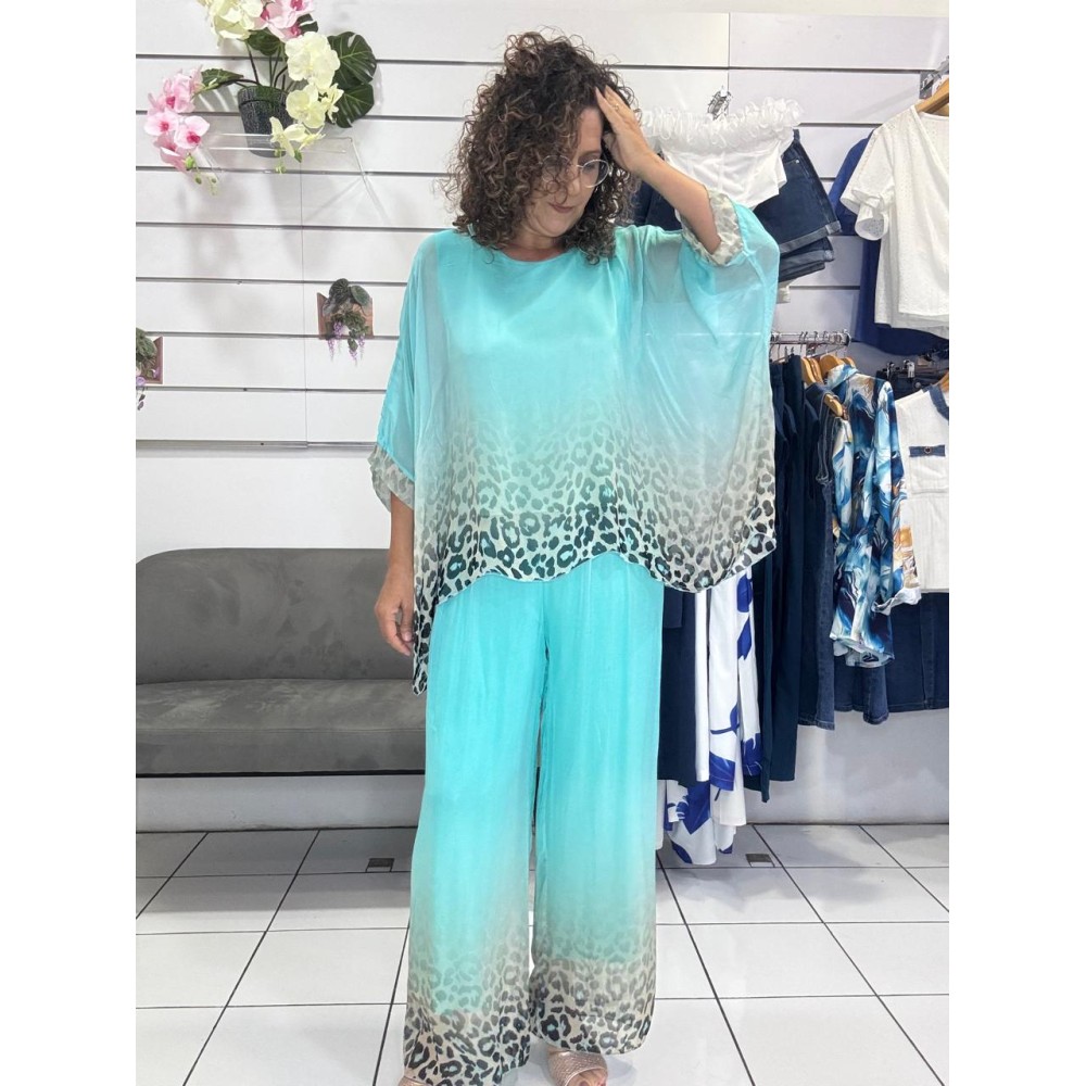 Ensemble pantalon soie et viscose – Ensembles femme à La Réunion | K’Priss D’amanda