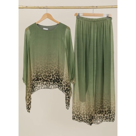 Ensemble pantalon soie et viscose – Ensembles femme à La Réunion | K’Priss D’amanda