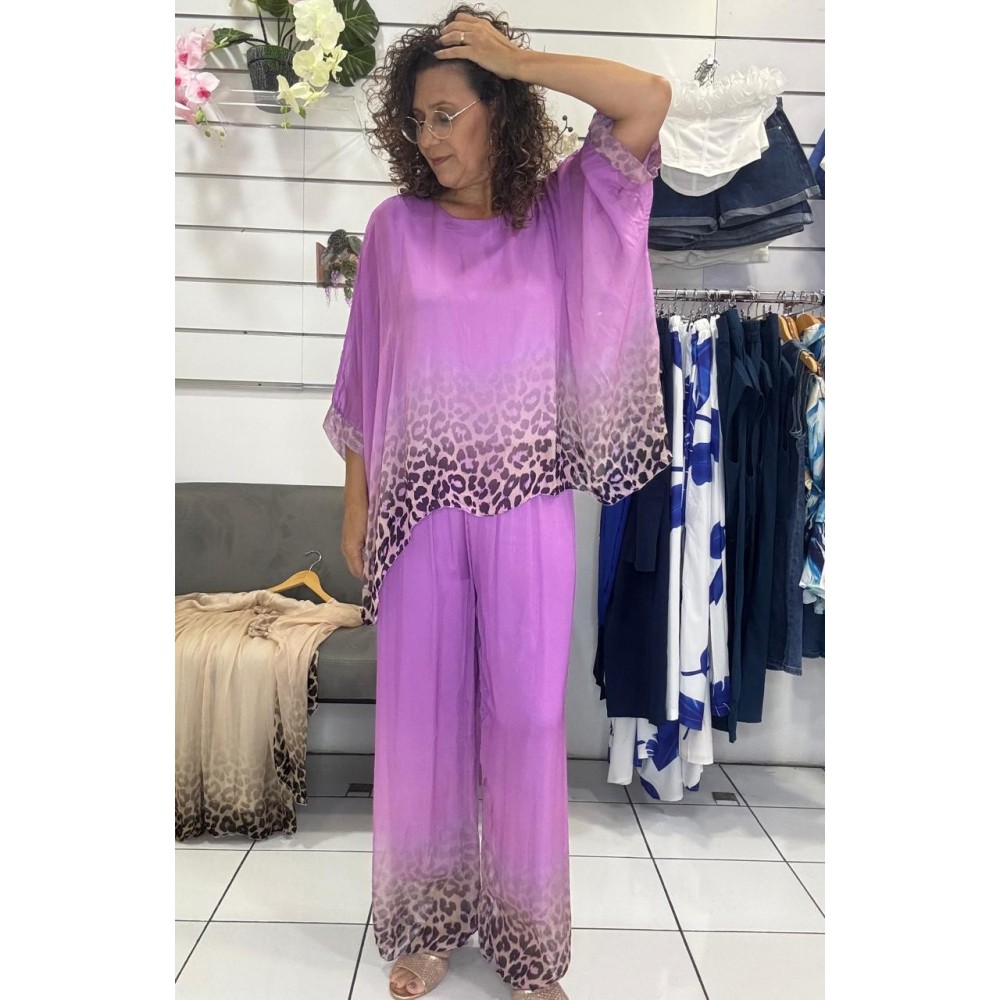 Ensemble pantalon soie et viscose – Ensembles femme à La Réunion | K’Priss D’amanda