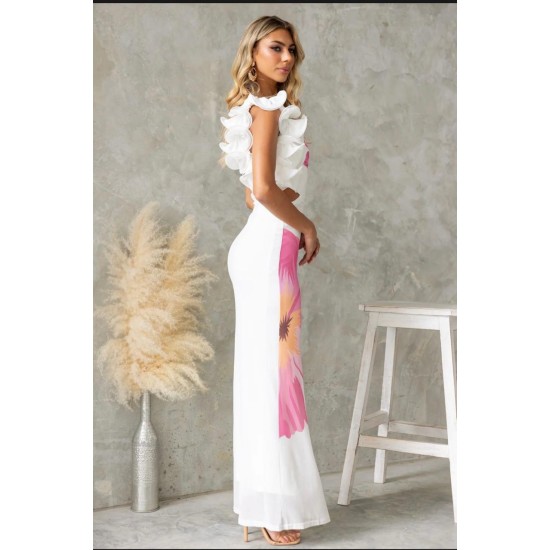 Robe chic asymétrique ouvert côté – Robes femme à La Réunion | K’Priss D’amanda