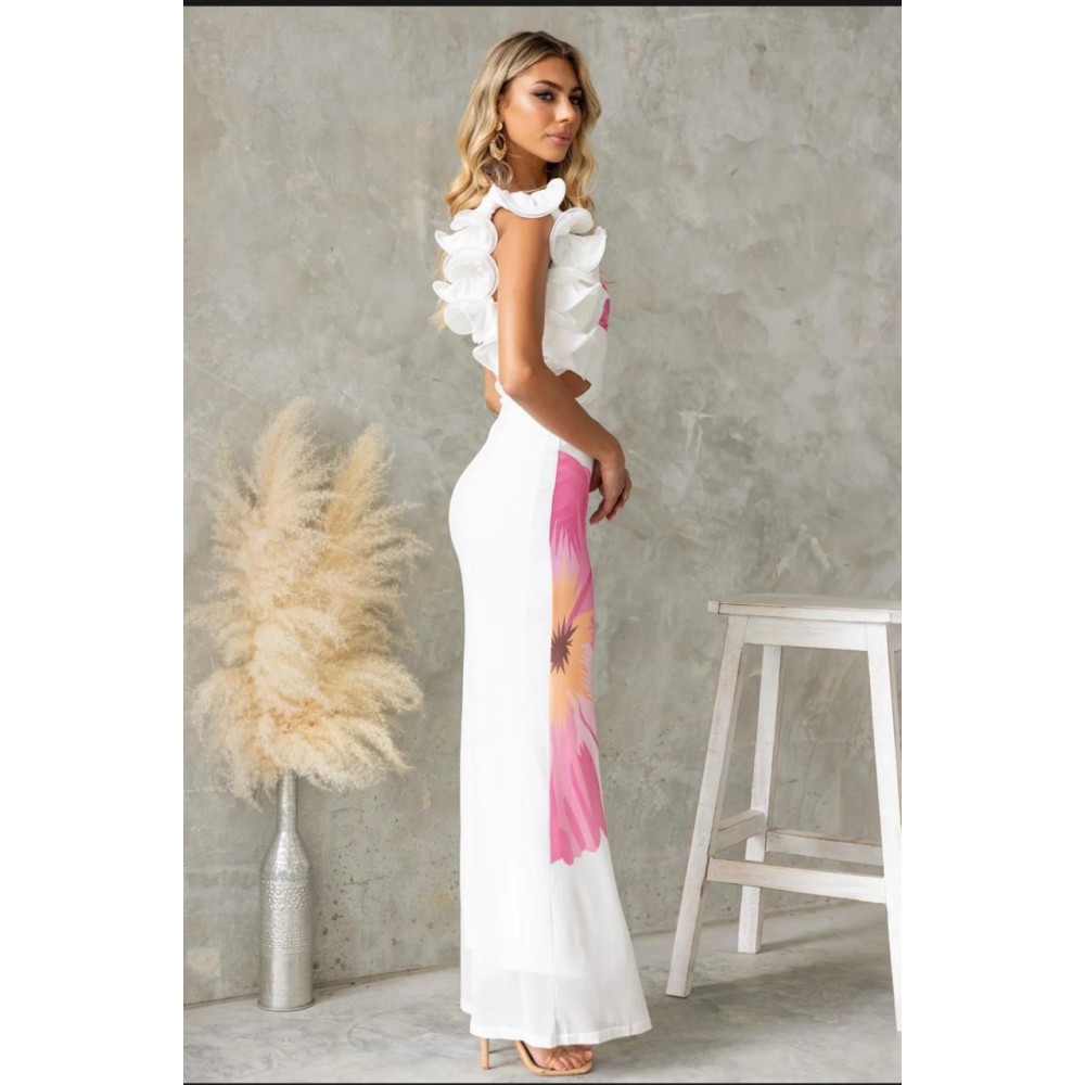 Robe chic asymétrique ouvert côté – Robes femme à La Réunion | K’Priss D’amanda