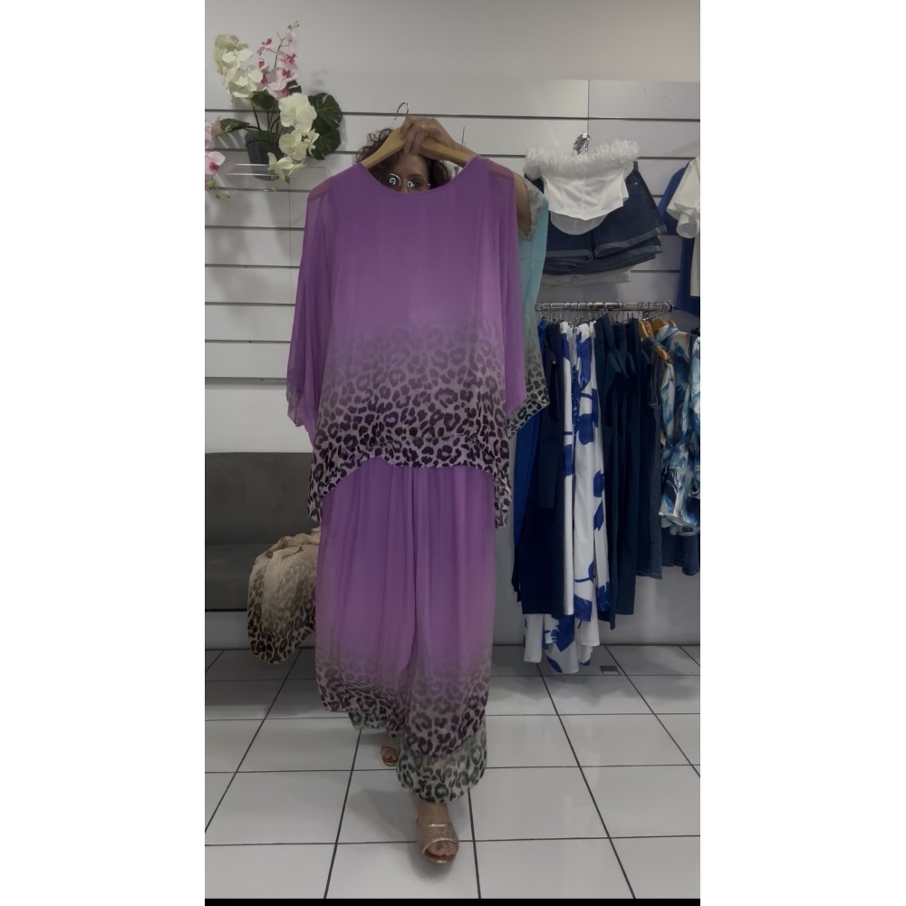 Ensemble pantalon soie et viscose – Ensembles femme à La Réunion | K’Priss D’amanda