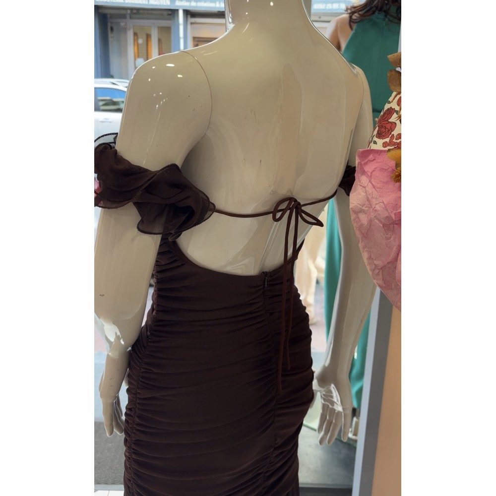 ROBE CARLA (MARRON)