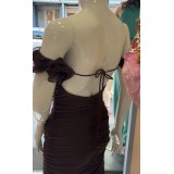 ROBE CARLA (MARRON)