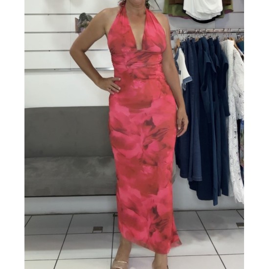 ROBE CLARA FUSHIA