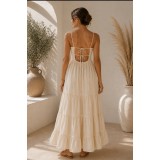 ROBE CLAIRE COULEUR IVOIRE (COTON)