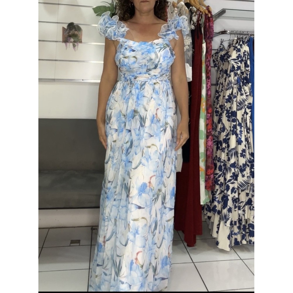 ROBE ROSALIA BLEU