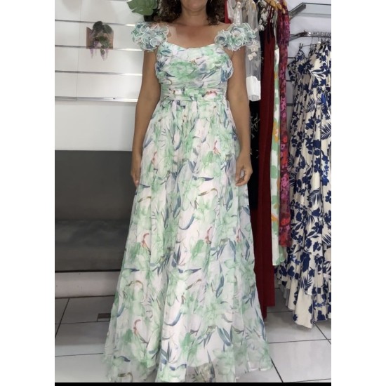 ROBE ROSALIA VERT