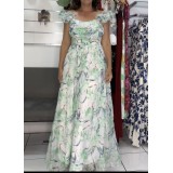 ROBE ROSALIA VERT