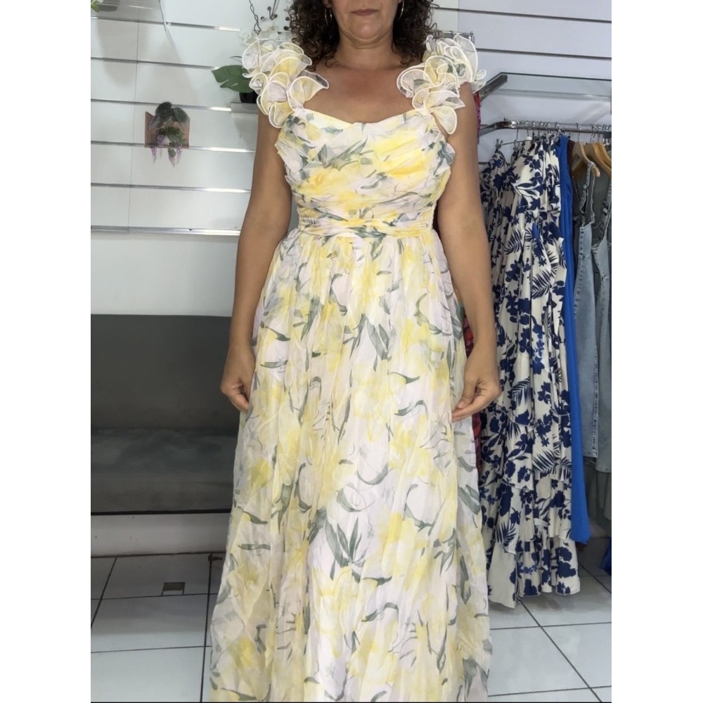 ROBE ROSALIA JAUNE