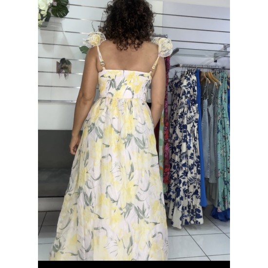 ROBE ROSALIA JAUNE