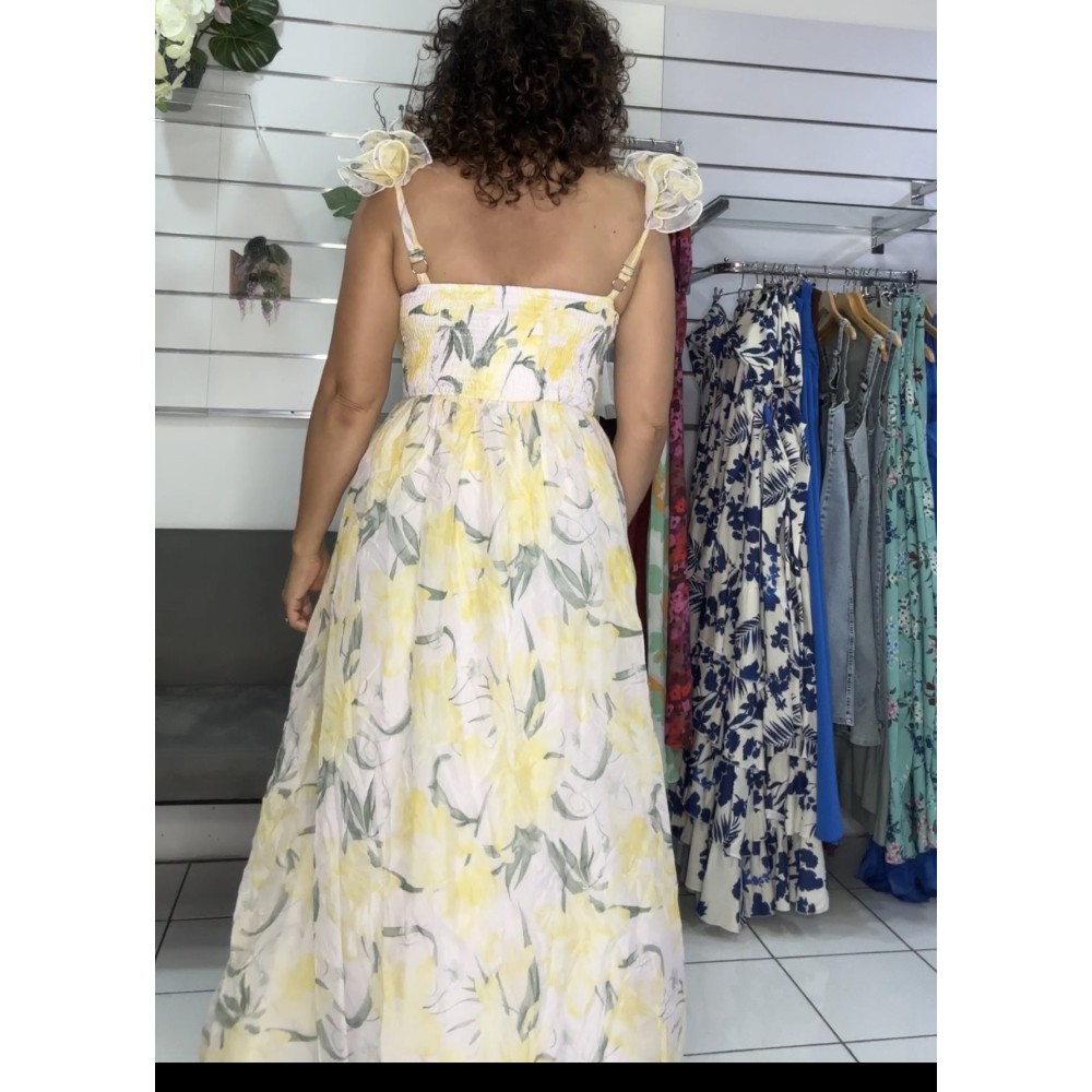 ROBE ROSALIA JAUNE