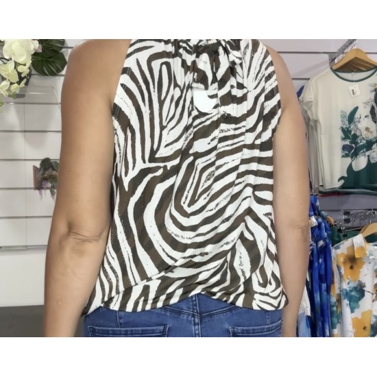 LALIE ZEBRE marron(TU 36 AU 42)