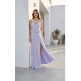ROBE LOUISE COULEUR LILAS