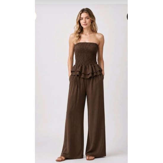 COMBI LARA MARRON TU (36 AU 40)